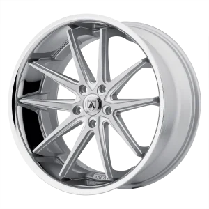 Asanti Black – ABL-5 ALTAIR – Silver – 20″x10″ 35mm – Summer Wheels – ABL5-20105235CS